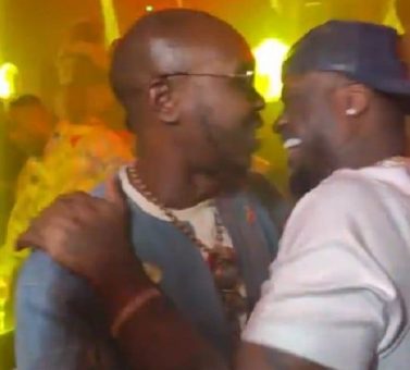 Seun Kuti, Mr P End Feud After 2023 Election Disagreement 9 Seun Kuti and Peter Okoye 377x340 1